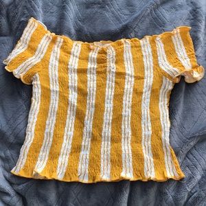 SIZE S ELASTIC CROP TOP